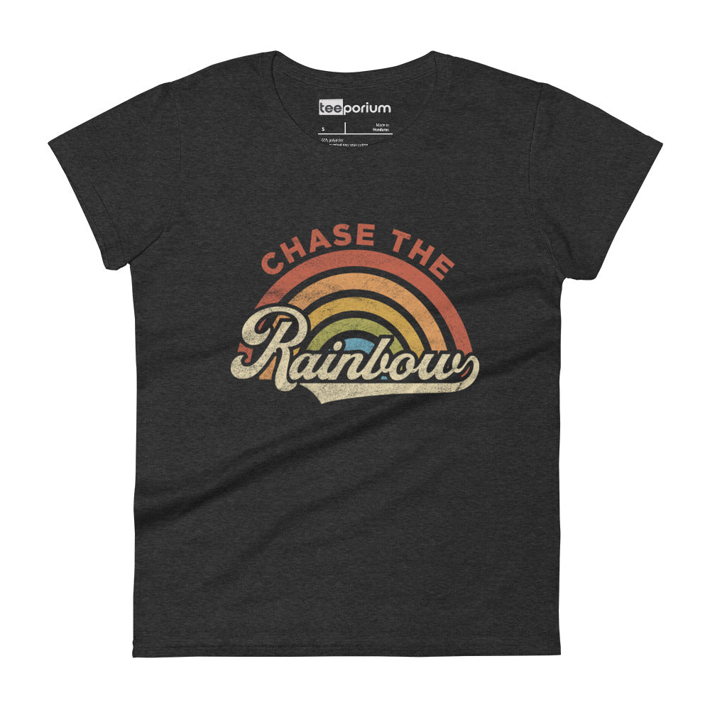 Chase The Rainbow Womens Tee