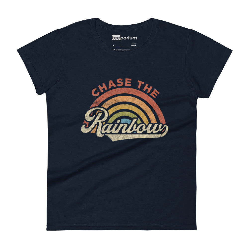 Chase The Rainbow Womens Tee