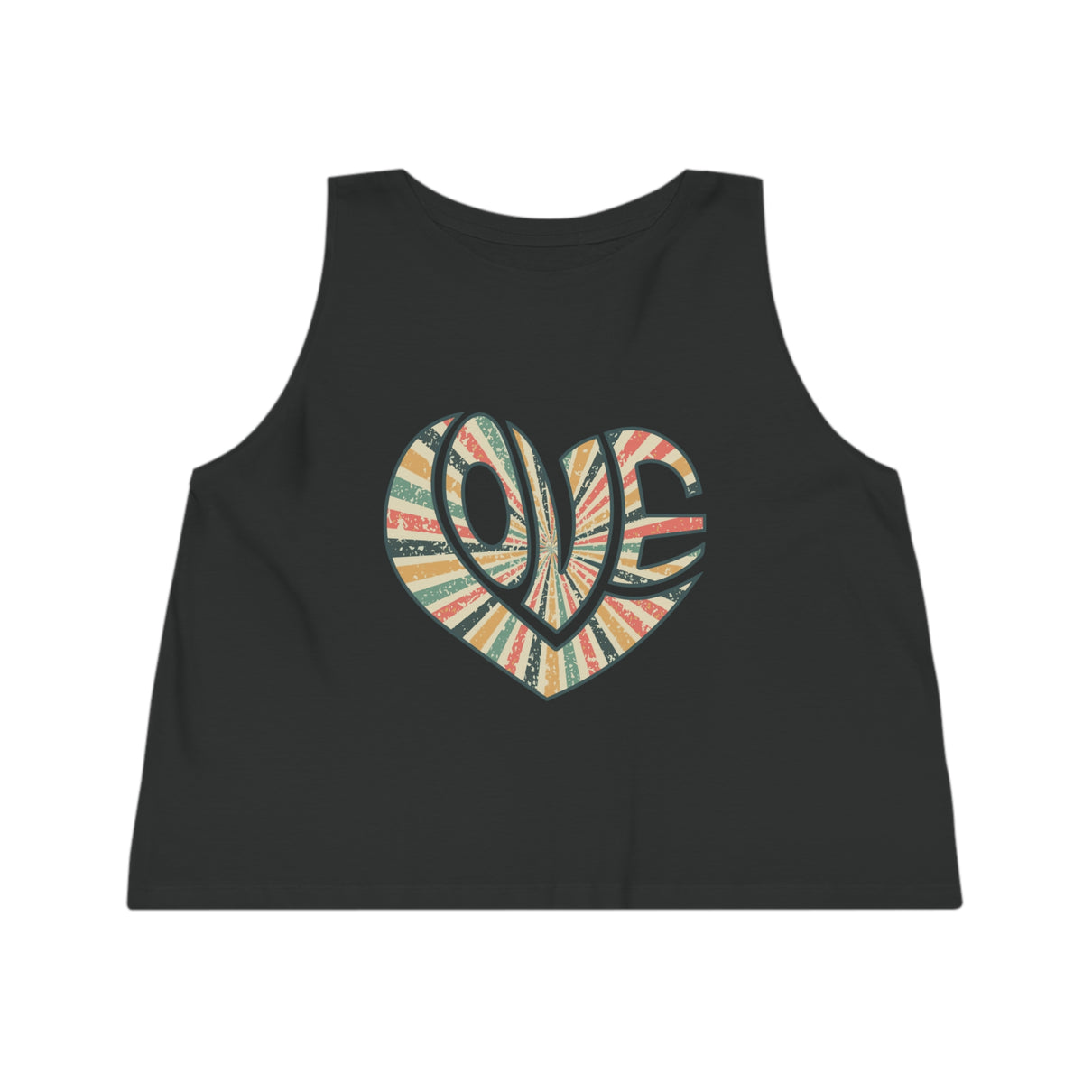 Love Heart Womens Tank