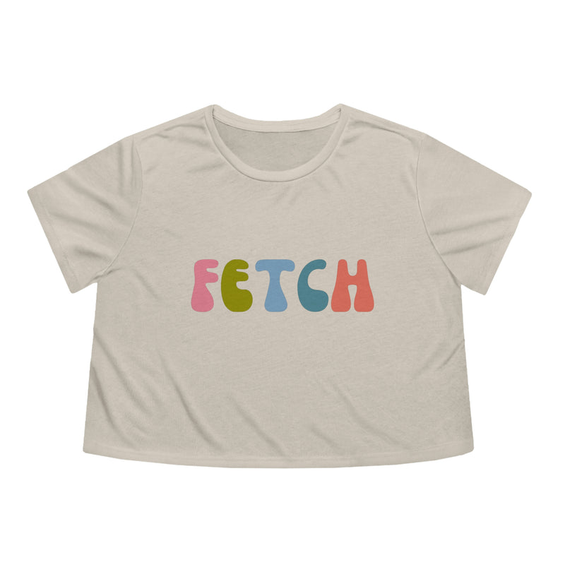 Fetch Hippie Womens Crop Tee