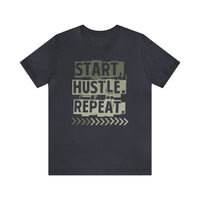 Start Hustle Repeat Mens Tee