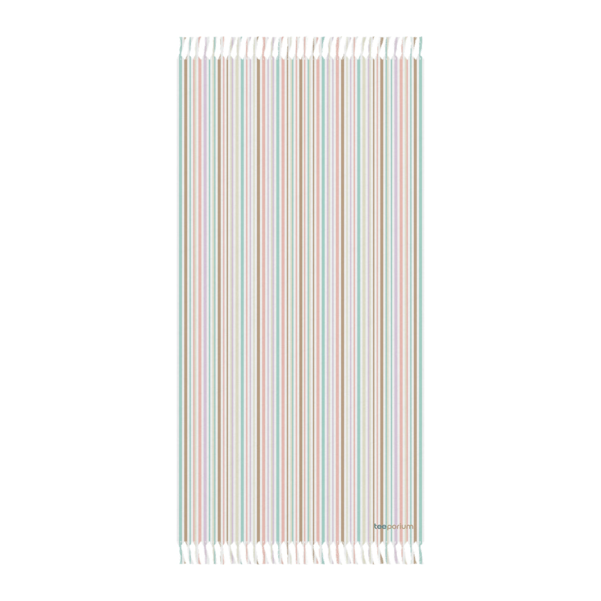 Stripes Of Bliss Boho Beach Cloth Towel