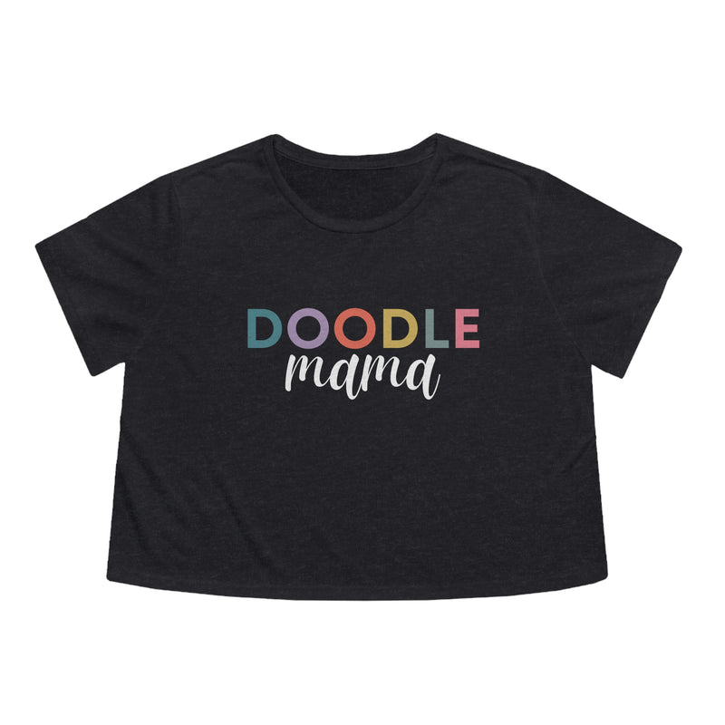 Doodle Mama Womens Crop Tee