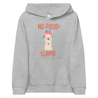 No Probllama Kids Hoodie