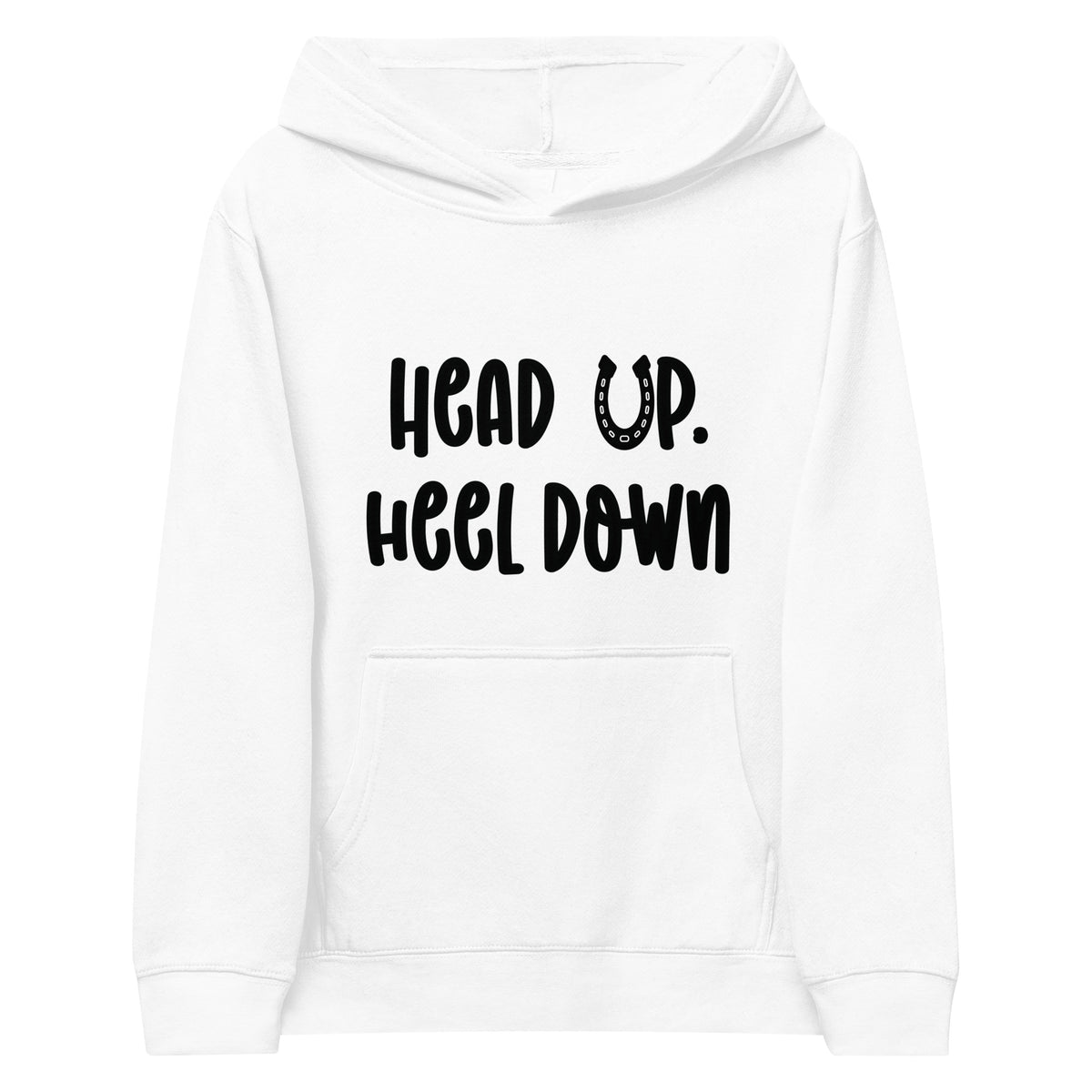 Head Up Heel Down Kids Hoodie