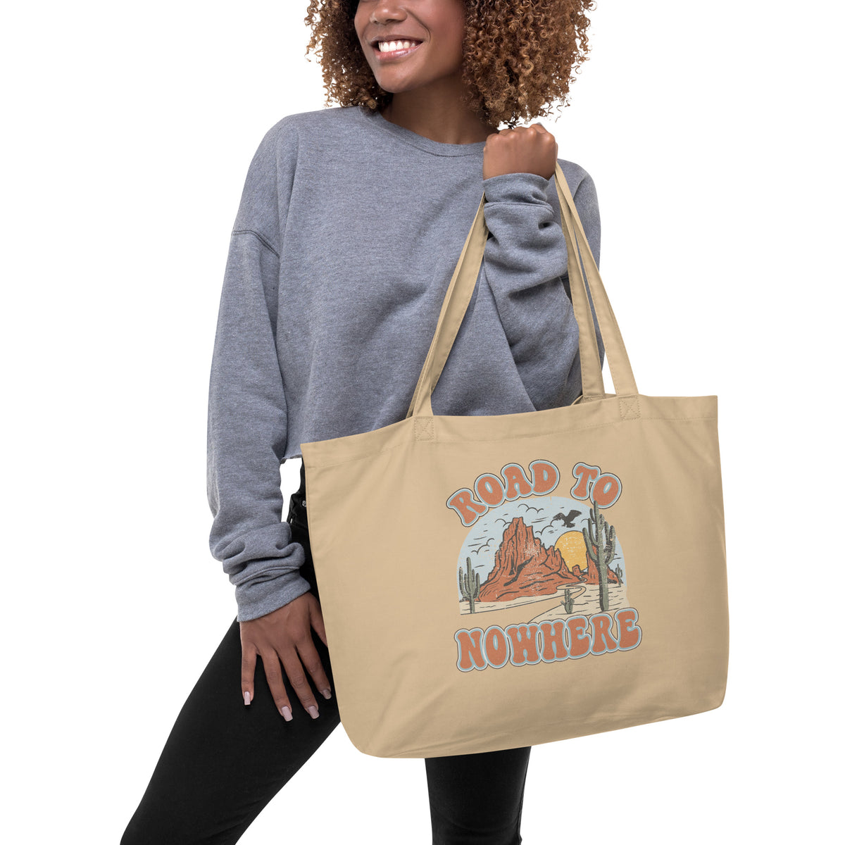 Road To Nowhere Eco Tote