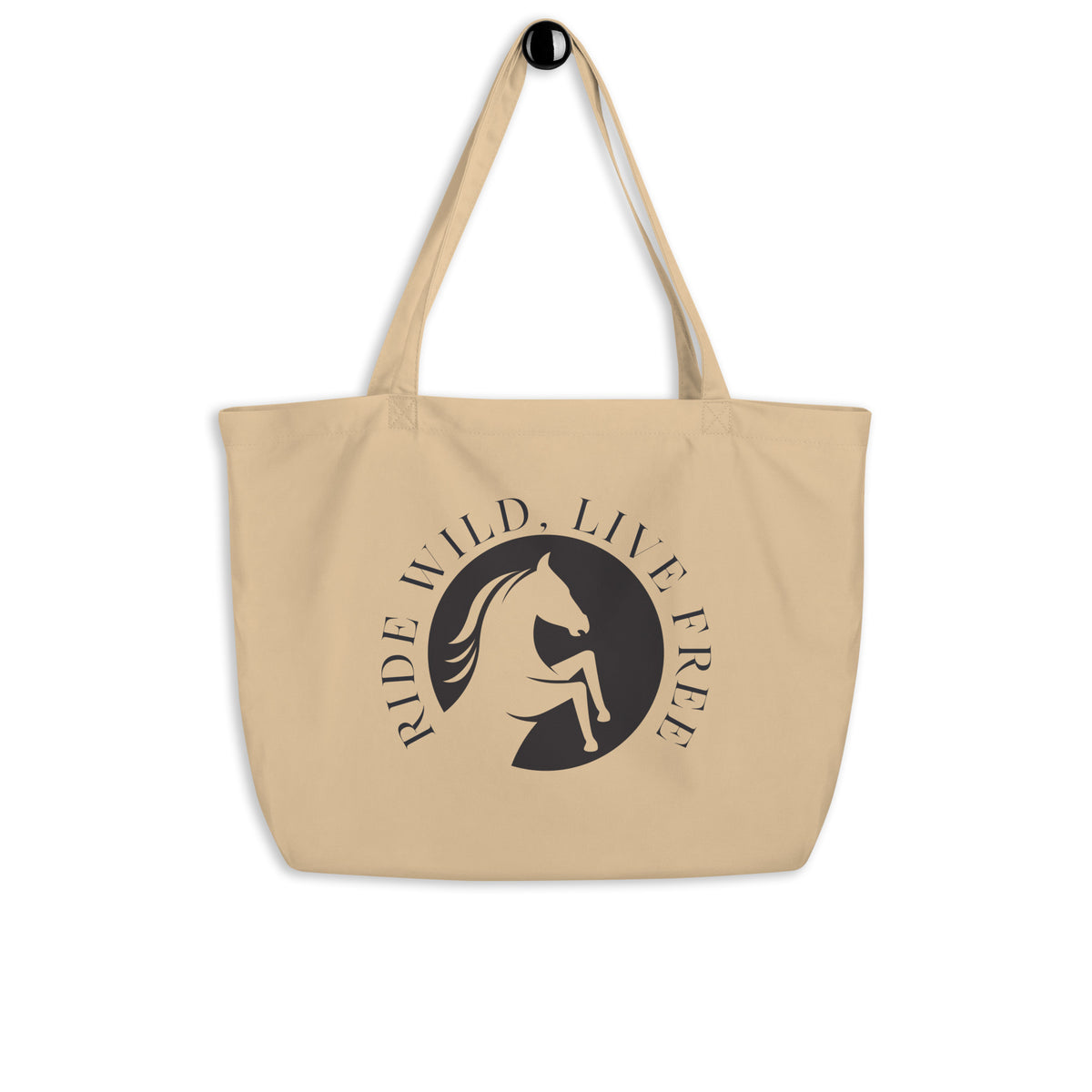 Ride Wild Live Free I Horse Eco Tote