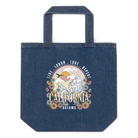 California Dreams Denim Tote