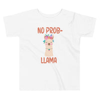 No Probllama Toddler Tee