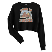 Road To Nowhere Crop Sweatshirt