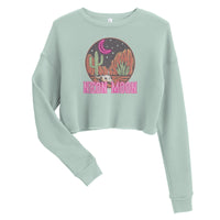 Neon Moon Crop Sweatshirt