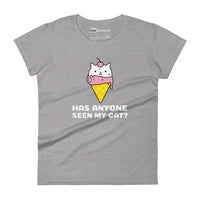 Anyone Seen My Cat? Womens Tee