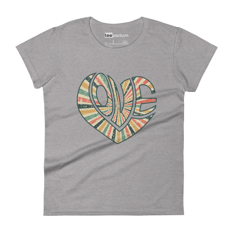 Love / Heart Womens Tee