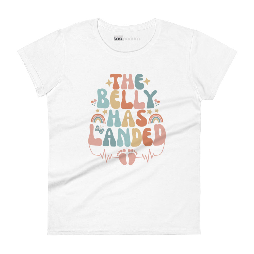 The Belly has Landed Womens Tee