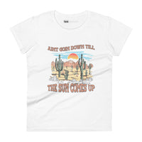 Ain't Goin' Down Womens Tee