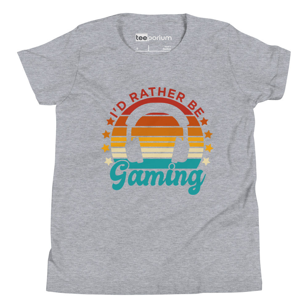 I'd Rather Be Gaming lI Kids Tee