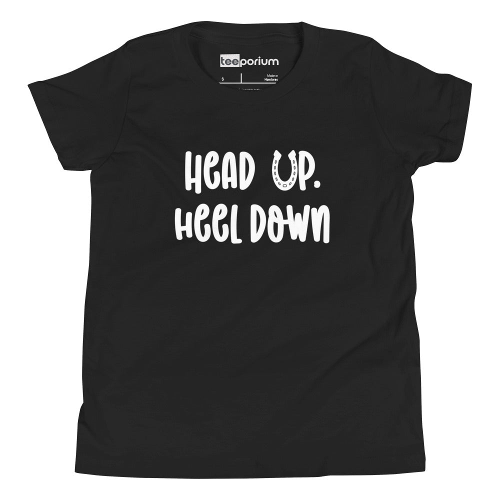 Head Up Heel Down Kids Tee