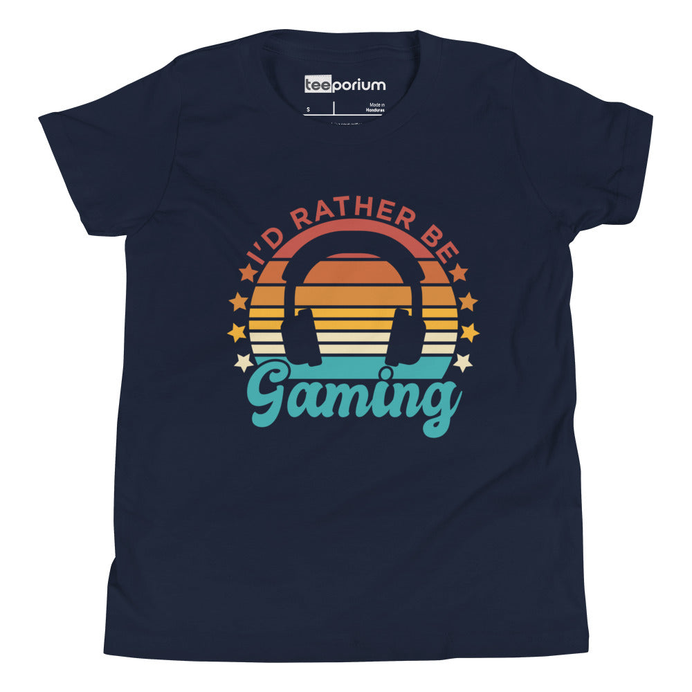 I'd Rather Be Gaming lI Kids Tee